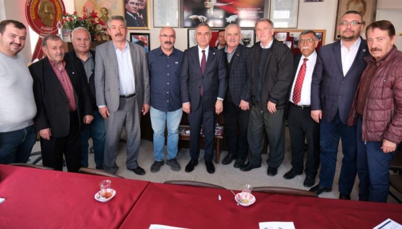 Arabacı Şuhut’ta STK’larını ziyaret etti