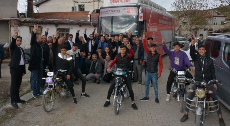 MHP Milletvekili Taytak, Çay ilçesinde