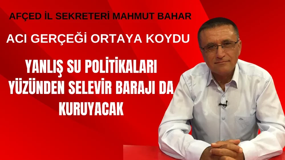 ACI GERÇEK: SELEVİR DE KURUYACAK