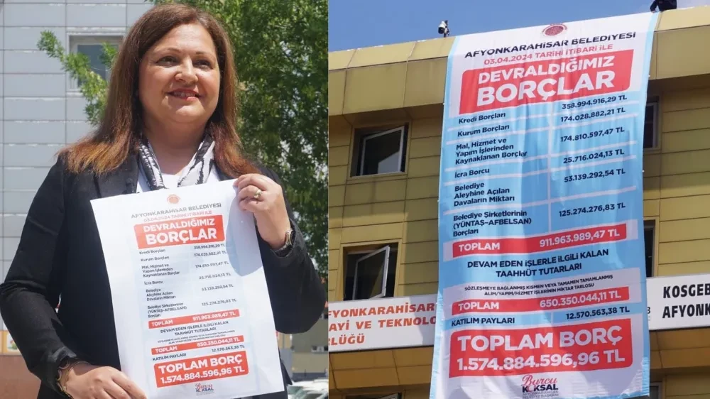 Burcu Köksal Belediyenin Borçlarını Açıkladı!